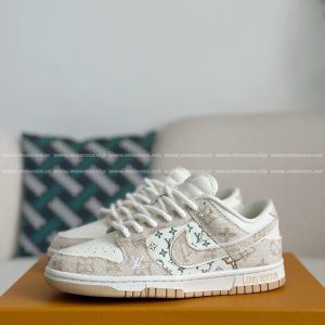 「#4018」LOUIS VUITTON x Nike Dunk Casual Sneakers