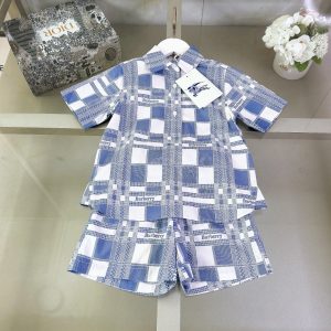 「#1753」Burberry new boys and girls suits