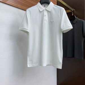 「#3803」Prada 2025 new  lapel polo short sleeve