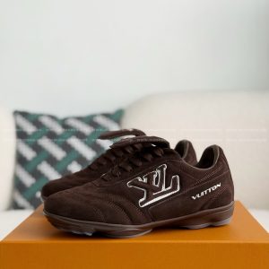 「#4699」LOUIS VUITTON FOOTPRINT SOCCER CASUAL SHOES