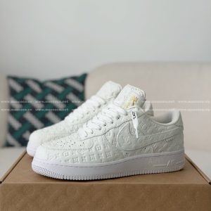 「#31」LOUIS VUITTON X NIKE AIR FORCE 1 SNEAKERS