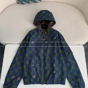 「#3270」Louis Vuitton Spring/Summer collection plaid double-sided jacket