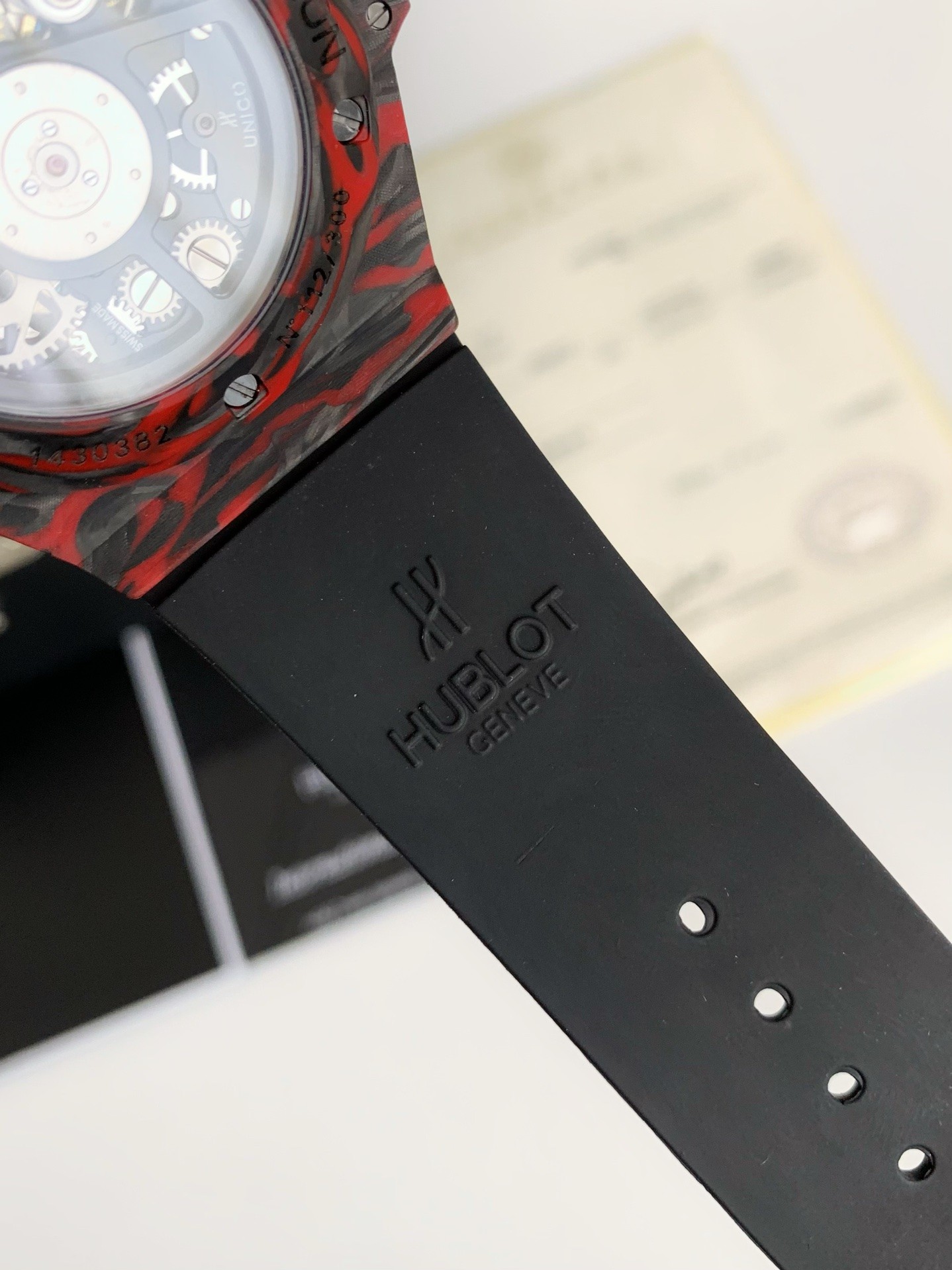 「#2610」Hublot big bang series limited edition carbon fiber watch