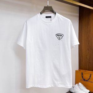 「#3812」Prada 2025 new printed cotton T-shirt