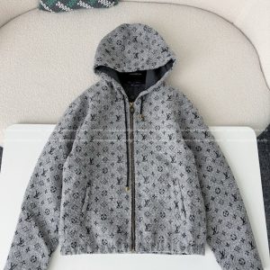 「#5294」Louis Vuitton SS25 Hooded Zip-Up Sweatshirt