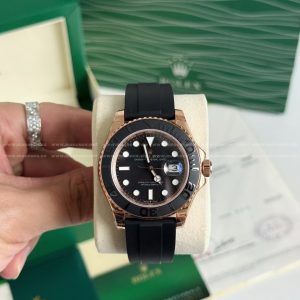 「#4705」Rolex Yachting Celebrity Rose Gold Men’s Wristwatch Series，42mm