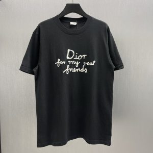 「#4381」Dior-CD Friends Private Letter Short Sleeve