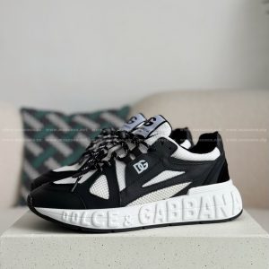 「#4644」Dolce&Gabbana Mesh Leather Sports Casual Shoes