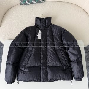 「#5102」Dior Logo Printed Stand-Up Collar Down Jacket