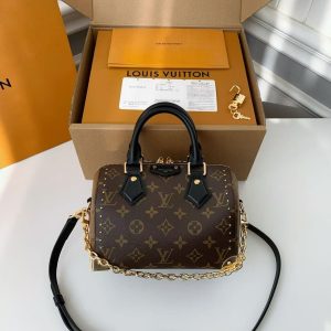 「#3577」New SPEEDY TRUNK 20 handbag M13146, SIZE:13.5*11*20.5cm
