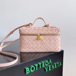 「#3864」BOTTECA VENETA uses exquisite craftsmanship intreccio weaving imported sheepskin leather Crossbody t