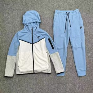 「#4657」Nike Sportswear NSW Tech Fleece Zip-Up Hoodie Set