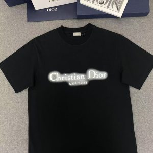 「#4504」Dior fluorescent effect loose fit hood T-shirt