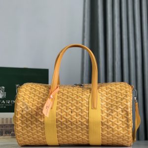 「#5000」Goyard Barrel 40 travel bag size：40*23*23