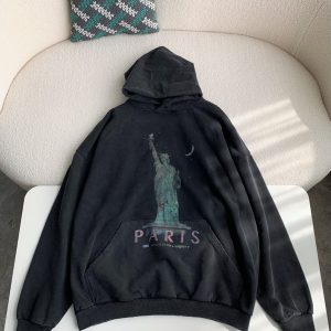 「#2385」Balenciaga print hoodie