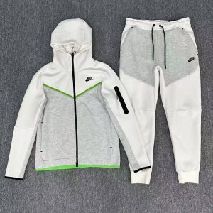 「#4655」Nike Sportswear NSW Tech Fleece Zip-Up Hoodie Set