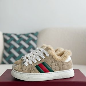 「#2712」Gucci ACE Suede Sneakers