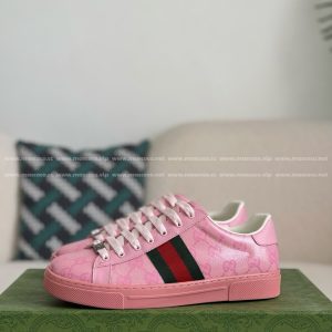 「#3263」Gucci ACE Leather plank shoes