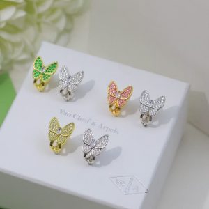 「#3029」Van Cleef & Arpels butterfly earrings