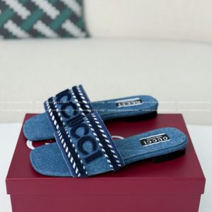 「#5510」Gucci Script Lido Slippers