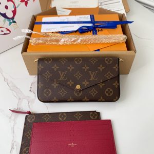 「#579」LOUIS VUITTON  POCHETTE FELICIE M61276  21cm