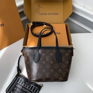 「#2655」Louis Vuitton's new NEVERFULL BANDOULIÈRE INSIDE OUT BB Shopping Bag M12099 Size: 16.5*11*26.5cm