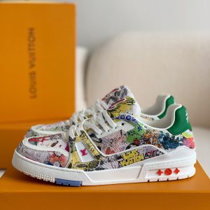 「#124」LOUIS VUITTON TRAINER SNEAKERS