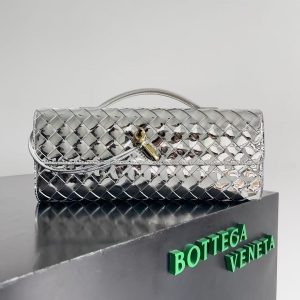「#3853」BOTTECA VENETA uses exquisite craftsmanship intreccio weaving imported lacquered cowhide leather eve