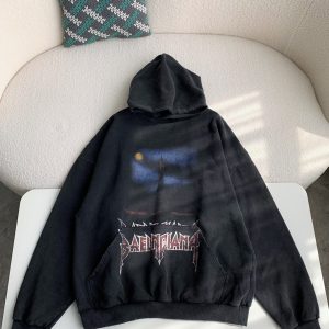 「#2388」Balenciaga Iron Tower print hoodie
