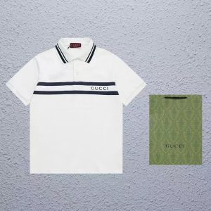 「#4093」Gucci 2025 new jacquard cotton polo (no box)