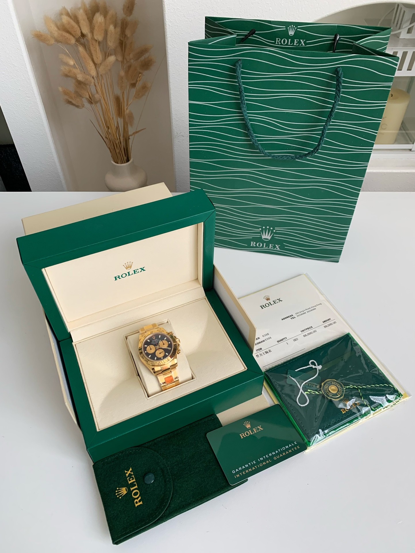 「#981」Rolex Cosmograph Daytona All Gold Series Men's Watch