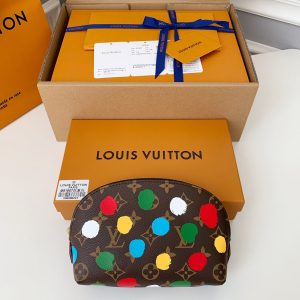 「#558」LV x YK POCHETTE COSMETIQUE 17*12*6cm