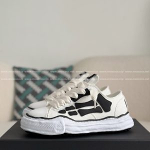 「#3362」Maison Mihara Yasuhiro x  AMIRI Skel- Top Low canvas shoes