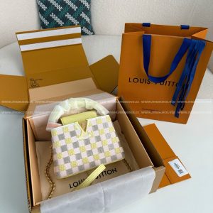 「#3486」Louis Vuitton Capucines BB Handbag M24809，size：21*14*8cm