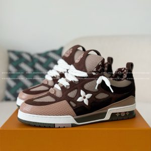 「#5159」Louis Vuitton Skate Suede Sneakers