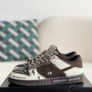 「#1641」Chrome Hearts x Nike Dunk Low Sneakers