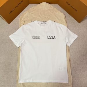 「#5420」LOUIS VUITTON Team Print Crew Neck Short-Sleeve