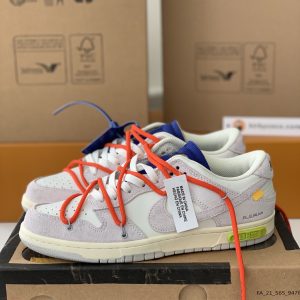 「#329」Off-White x Nike Dunk Low Sneakers