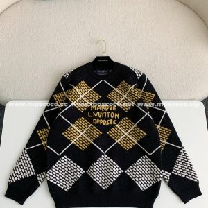 「#2764」Louis Vuitton ss25 Pre-Spring collection, blended wool round-neck sweater