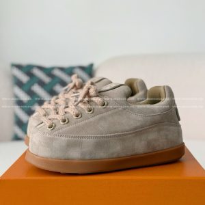 「#4916」LOUIS VUITTON x NIGO FW25 SUEDE LEATHER ROUND-TOED SNOW BOOTS