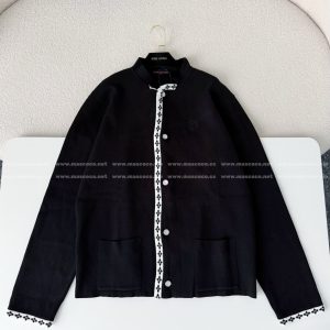 「#5284」Louis Vuitton x Nigo Joint Model FW25 Lapel Sweater