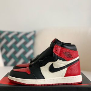 「#515」Air Jordan 1 Retro High OG Bred Toe