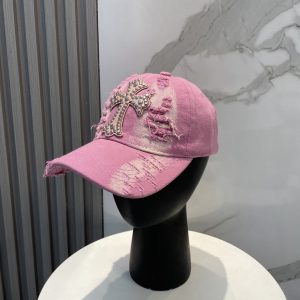 「#3696」Chrome Hearts denim baseball cap