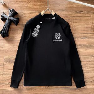 「#2595」Chrome Hearts 24ss embroidered logo sweatshirt