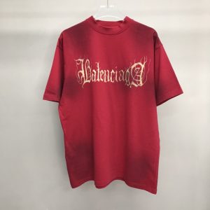 「#1359」Balenciaga Sanskrit lettering industrial paint T-shirt