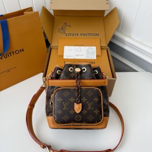 「#4040」LV NOÉ CARGO Vintage Handbag M14017,Size:24*16*22cm