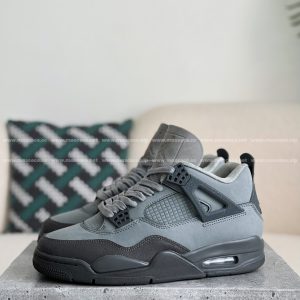 「#2361」Jordan Air Jordan 4 retro kaws suede lightweight wear-resistant non-slip mid-top