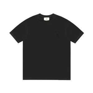 「#3429」AMI SS25 3D Heart Short Sleeve T-Shirt