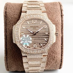「#2141」2024 Patek Philippe 7118 Women's Nautilus Full Diamond Limited Edition