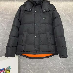 「#2707」Prada RE-Nylon down jacket with detachable hood